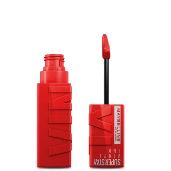 Maybelline Super Stay Vinyl Ink – Labial Líquido Brillante de Larga Duración