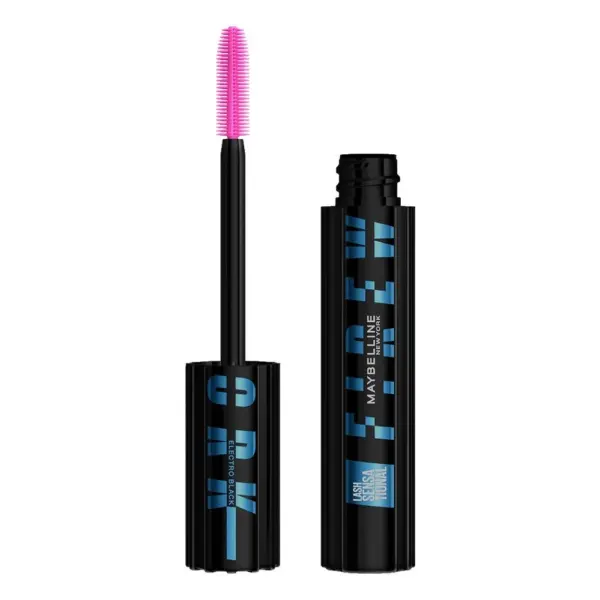 Máscara de Pestañas Maybelline Lash Sensational Firework Electro Black Waterproof – Negro Eléctrico
