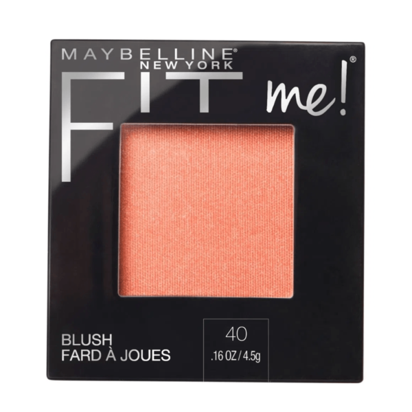 Maybelline Fit Me – Rubor en Polvo Ligero de Larga Duración
