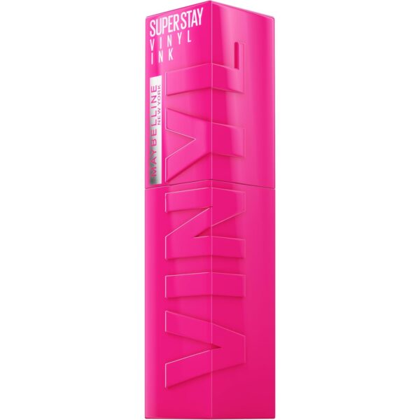 Maybelline Super Stay Vinyl Ink – Labial Líquido Brillante Larga Duración