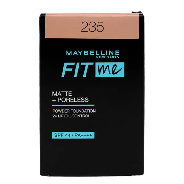 Maybelline Fit Me Base en Polvo – Polvo Compacto Mate para Piel Normal a Grasa
