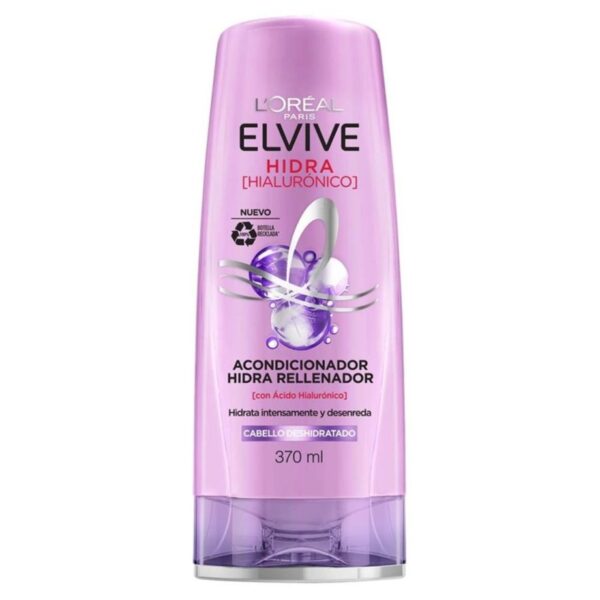 L’Oréal Elvive Hidra Hialurónico – Acondicionador Hidratante con Ácido Hialurónico para Cabello Seco