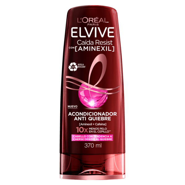 L’Oréal Elvive Acondicionador Anticaída con Aminexil – Fortalecedor Diario 370 ml