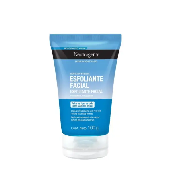 Neutrogena Deep Clean Intensive – Gel Exfoliante Facial 100 g