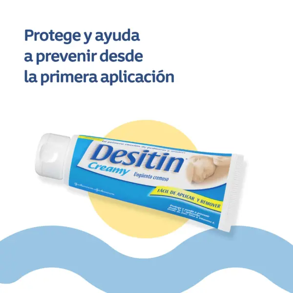 Desitin Creamy Ungüento Cremoso – Protección contra Rozaduras para Bebés