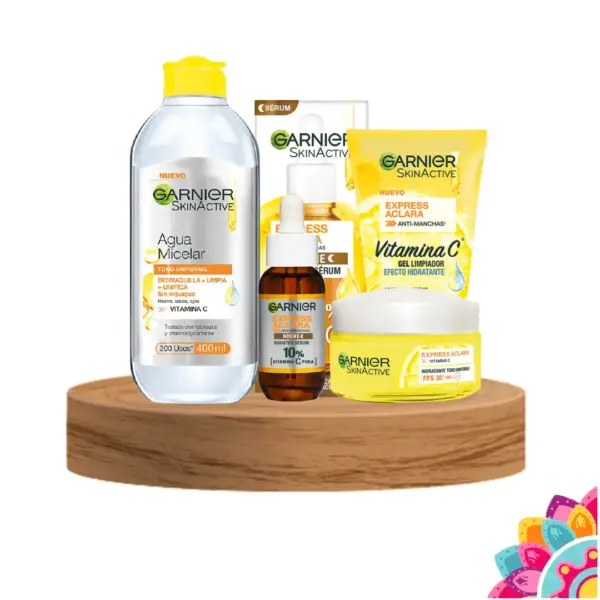 Set Anti-Manchas Ticalinda – Rutina Facial con Vitamina C y Protección Solar FPS 30