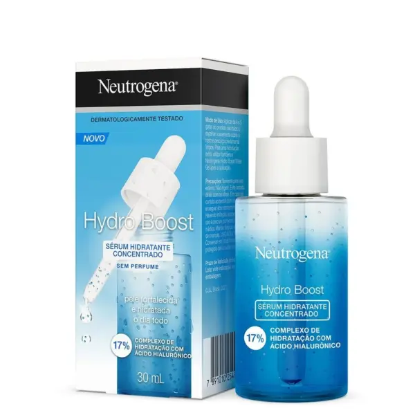 Neutrogena Hydro Boost – Sérum Hidratante Concentrado con Ácido Hialurónico 30 ml