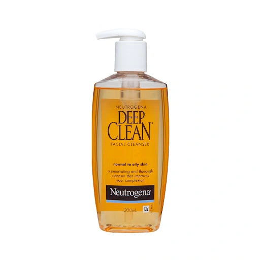 Neutrogena Deep Clean Limpiador Facial – Limpieza Profunda para Poros Obstruidos 200 ml